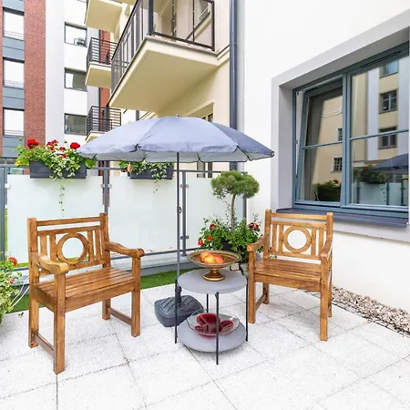 Bea Garden - Dwie Sypialnie I Taras * Elblag